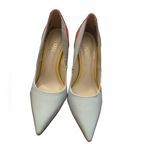 Rock & Republic Women's Multi Color High Heels Size 8 - Picture 3 of 6